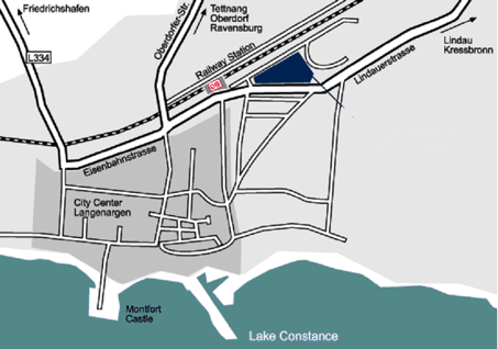 Map of Langenargen